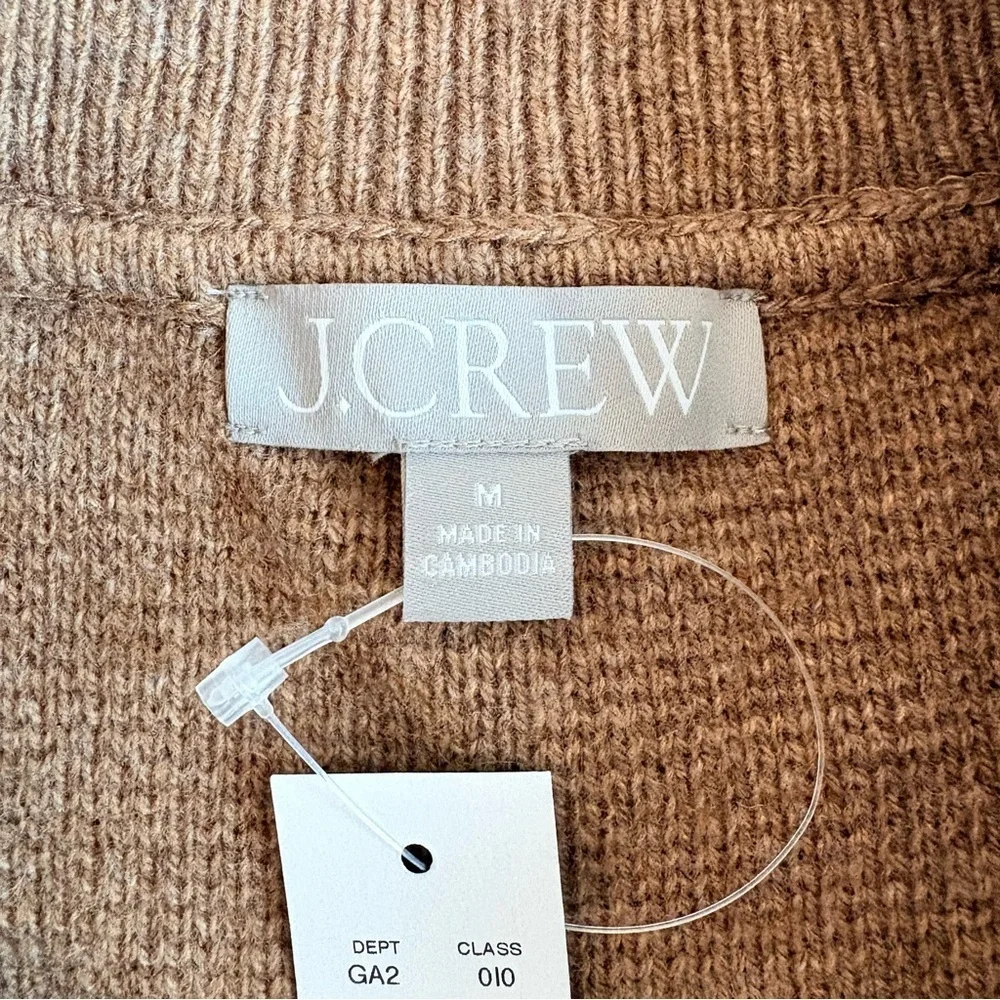 J. Crew Full Zip Flight Sweater-Jacket